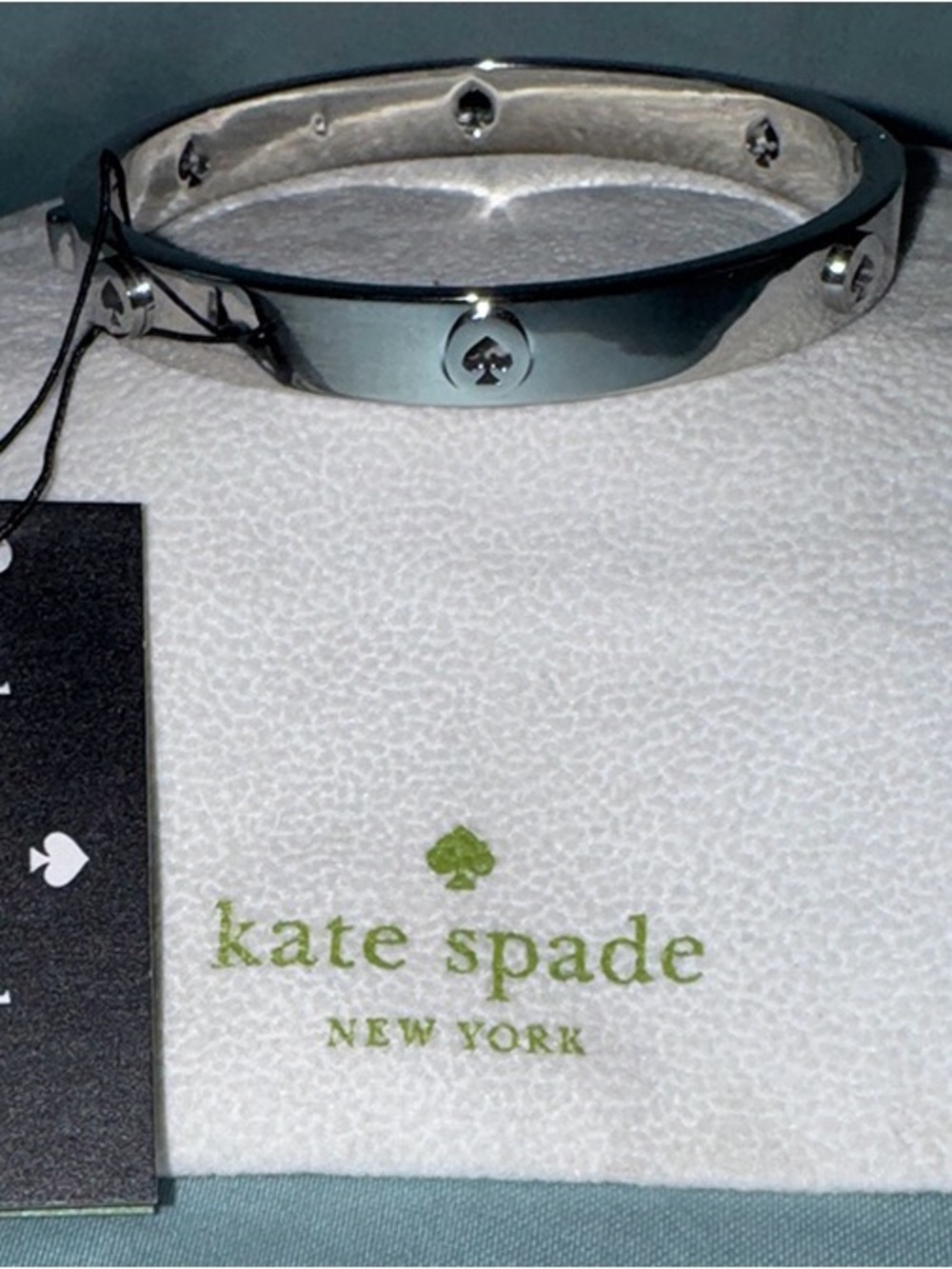 kate spade Stainless Steel Hinged Bangle